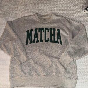 Abercrombie & Fitch Matcha Crewneck